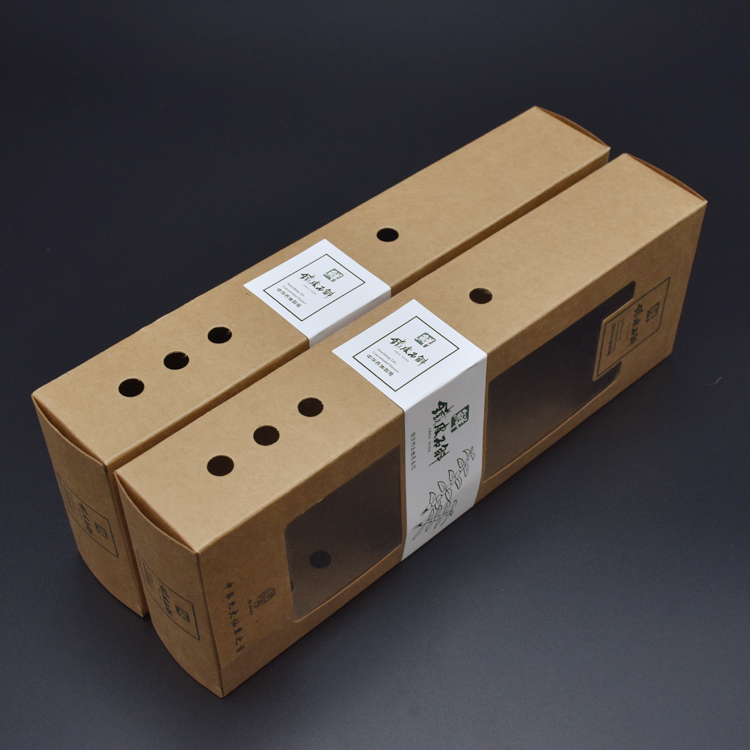 通用250/500克鐵皮石斛鮮條楓皮紙禮盒包裝盒 紙盒手提袋