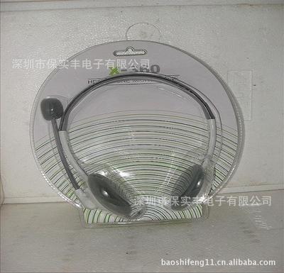 【工廠銷售 XBOX360 游戲小雙邊耳機 頭戴式帶耳麥 吸塑包裝】價格,廠家,圖片,其他電子產品制造設備,深圳市保實豐電子-
